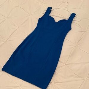 Zara Royal Blue Mini Dress